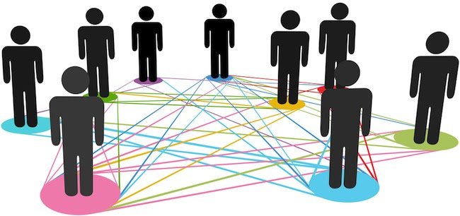 network community illustration